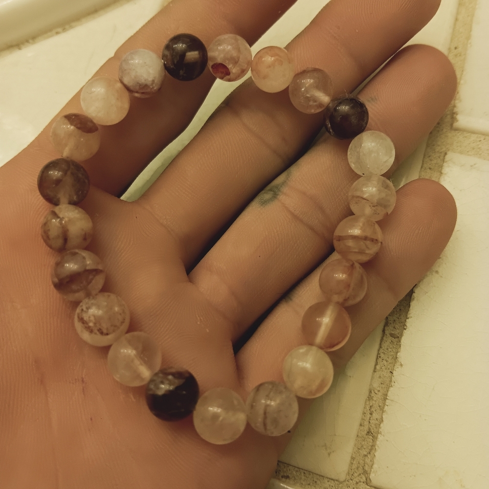 Hand Made Crystal Bead Bracelet